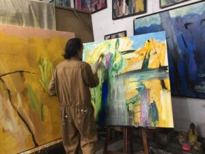 Họa sĩ Trần Hải Minh và bản ngã sáng tạo trong tranh