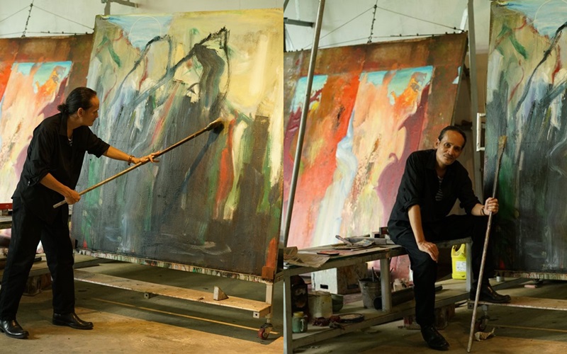 Họa sĩ "Trừu tượng biểu hiện" TRẦN HẢI MINH: "Đừng vẽ giống bất kỳ ai trên thế giới và không lặp lại chính mình."