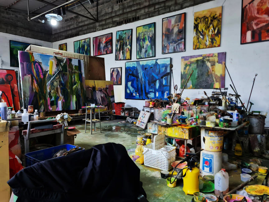 TRAN HAI MINH'S Abstract Expressionism - Trừu Tượng Biểu Hiện & Nghệ Thuật Tiên Phong | Trần Đáng