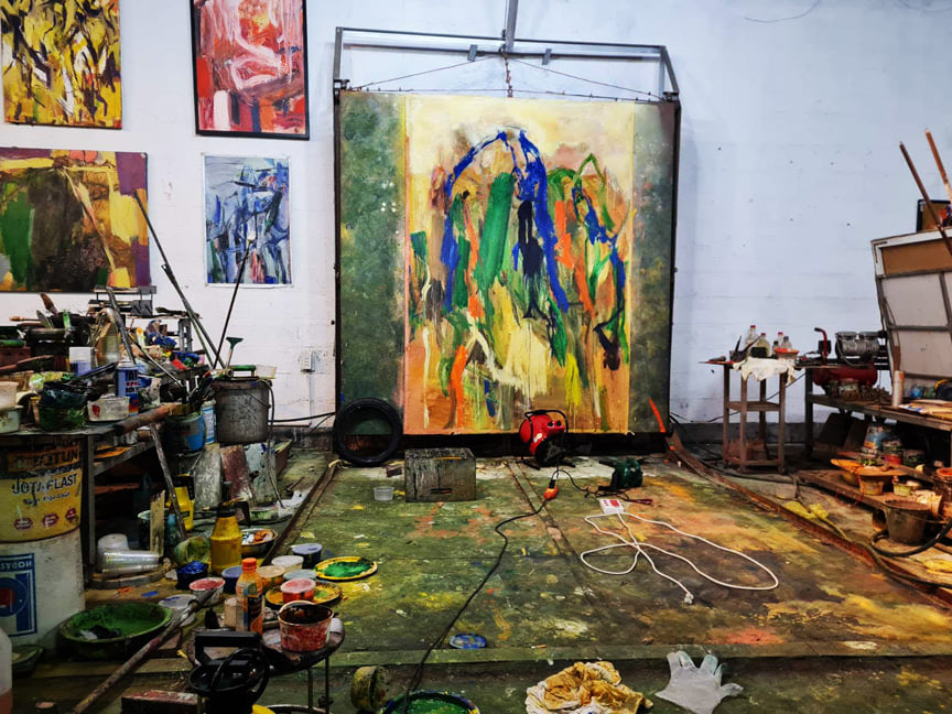 TRAN HAI MINH'S Abstract Expressionism - Trừu Tượng Biểu Hiện & Nghệ Thuật Tiên Phong | Trần Đáng